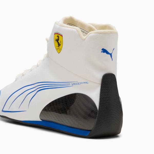 Scuderia Ferrari Speedcat Pro Miami Men's Sneakers, PUMA White-Hyperlink Blue, extralarge