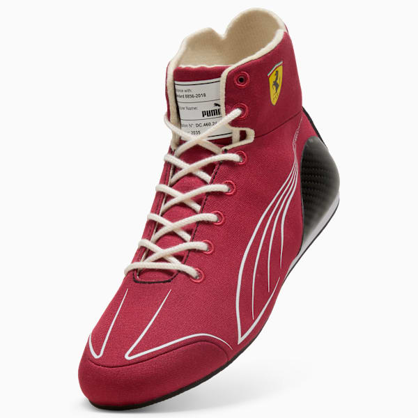 Scuderia Ferrari Speedcat Pro Lewis Hamilton Replica Motorsport Shoes Men, Burnt Red-PUMA White, extralarge