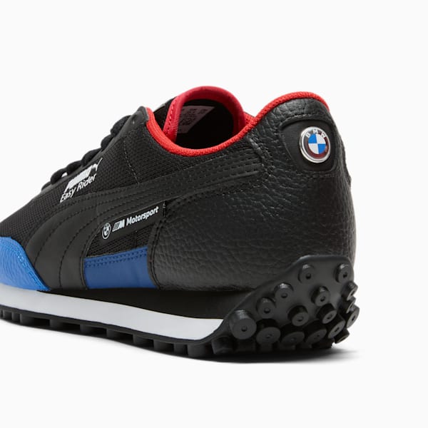 BMW MMS Easy Rider Big Kids' Sneakers, PUMA Black-Cool Cobalt, extralarge