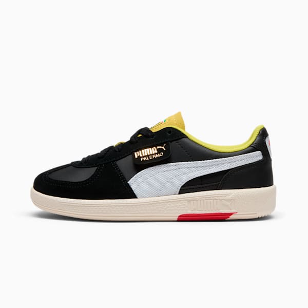 Tenis juvenil Scuderia Ferrar Palermo, PUMA Black-PUMA White, extralarge