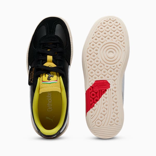 Tenis juvenil Scuderia Ferrar Palermo, PUMA Black-PUMA White, extralarge