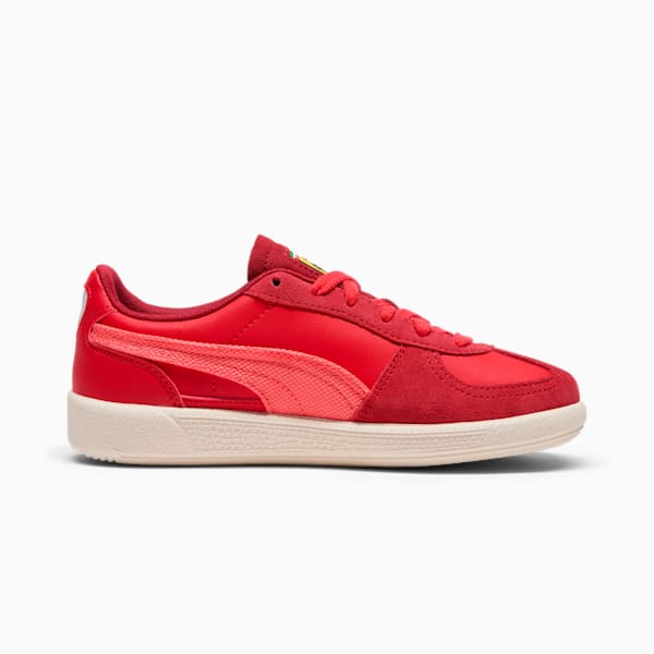Tenis juvenil Scuderia Ferrar Palermo, Rosso Corsa-Peach Frost, extralarge