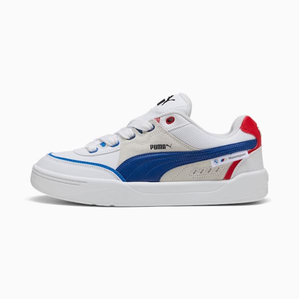 BMW M Motorsport Park Sk8 Men's Sneakers, PUMA White, extralarge