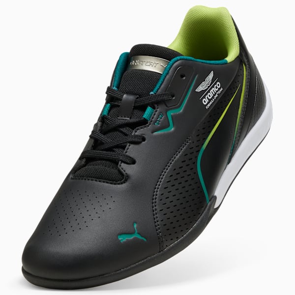 PUMA x ASTON MARTIN ARAMCO F1® TEAM Drift Cat 11 Sneakers Unisex, PUMA Black-Green Lux, extralarge