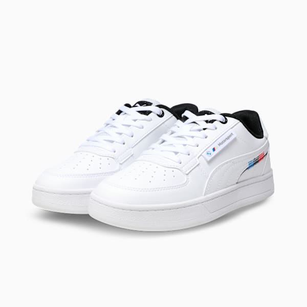 BMW MMS Caven 2.0 Kids' Lightweight Sneakers, PUMA White, extralarge-IND