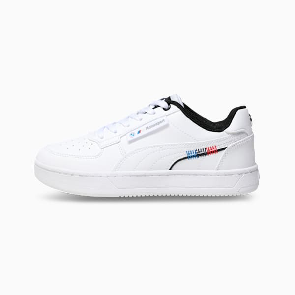 BMW MMS Caven 2.0 Kids' Lightweight Sneakers, PUMA White, extralarge-IND