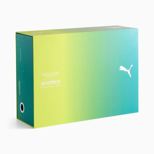 PUMA x ASTON MARTIN ARAMCO F1® TEAM Inverse Hero Sneakers Unisex, Green Lux-Lime Shimmer, extralarge-GBR