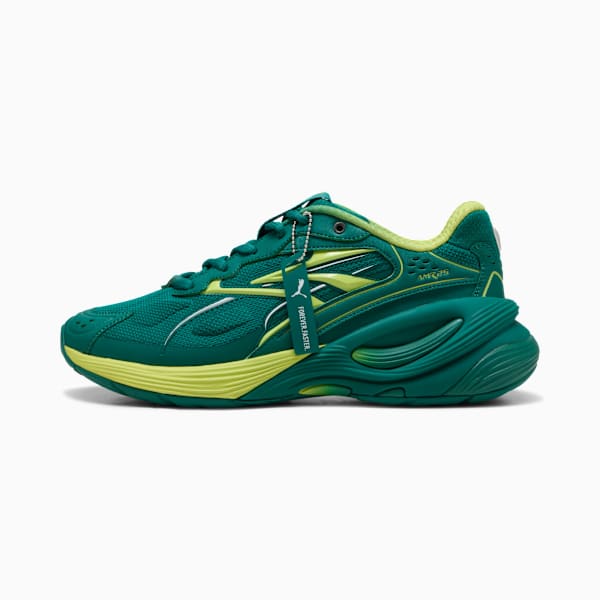 PUMA x ASTON MARTIN ARAMCO F1® TEAM Inverse Hero Sneakers Unisex, Green Lux-Lime Shimmer, extralarge-GBR