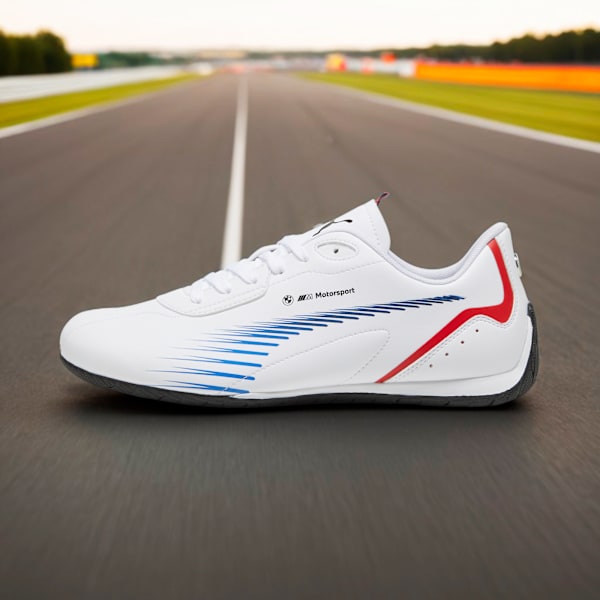 BMW MMS Neo Cat Motorsport Sneakers, PUMA White-Cool Light Gray, extralarge-IND