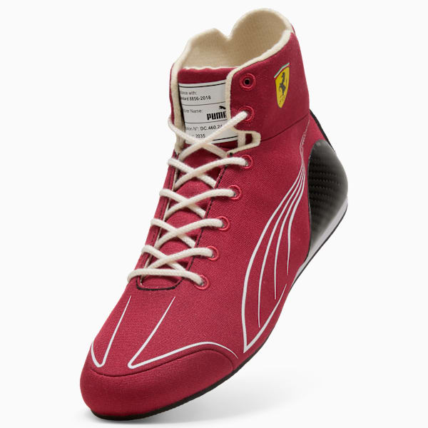 Scuderia Ferrari Speedcat Pro Charles Leclerc Motorsport Shoes Men, Burnt Red-PUMA White, extralarge