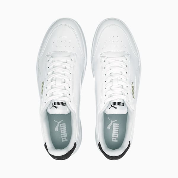 PUMA Shuffle Trainers, Puma White-Puma White-Puma Team Gold-Peacoat, extralarge-GBR