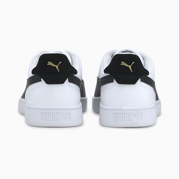 PUMA Shuffle SoftFoam+ Unisex Sneakers, Puma White-Puma Black-Puma Team Gold, extralarge-AUS