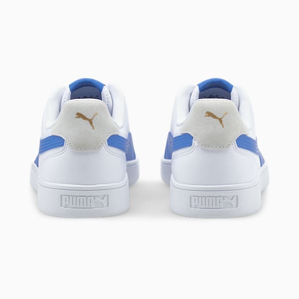 Shuffle SoftFoam+ Sneakers, Puma White-Nebulas Blue-Ivory Glow-Puma Team Gold, extralarge-IND