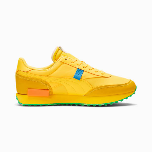 PUMA x FASHION GEEK Future Rider Men's Sneakers, ULTRA YELLOW-ULTRA YELLOW, extralarge