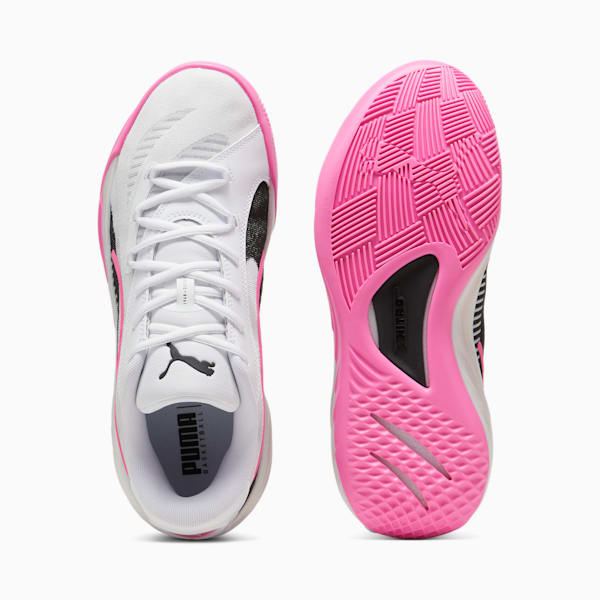 All Pro NITRO™ Men's Basketball Shoes, Poison Pink-PUMA White, extralarge