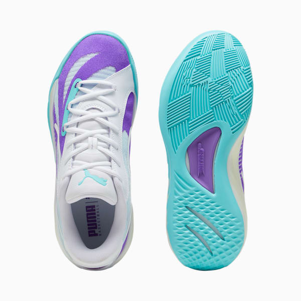 All Pro NITRO™ Men's Basketball Shoes, Deep Aqua-Purple Glimmer, extralarge