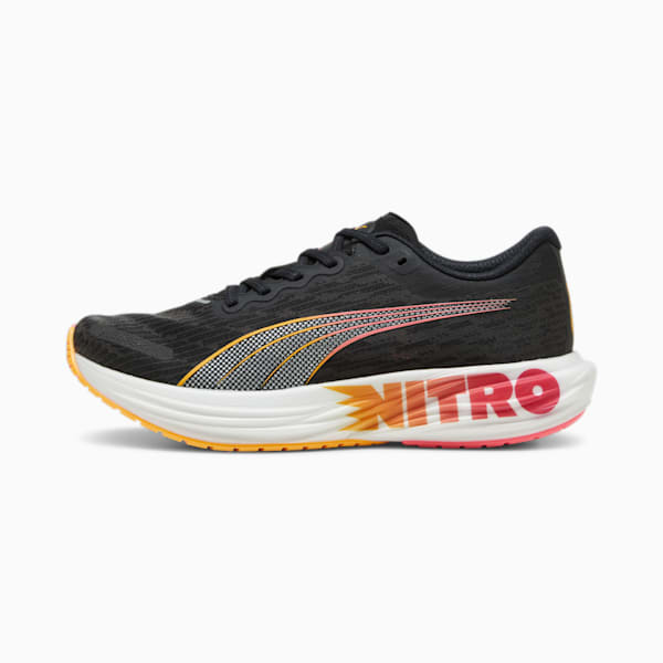 Deviate NITRO™ 2 Men's Running Shoes, Cheap Jmksport Jordan Outlet Black-Sun Stream-Sunset Glow, extralarge
