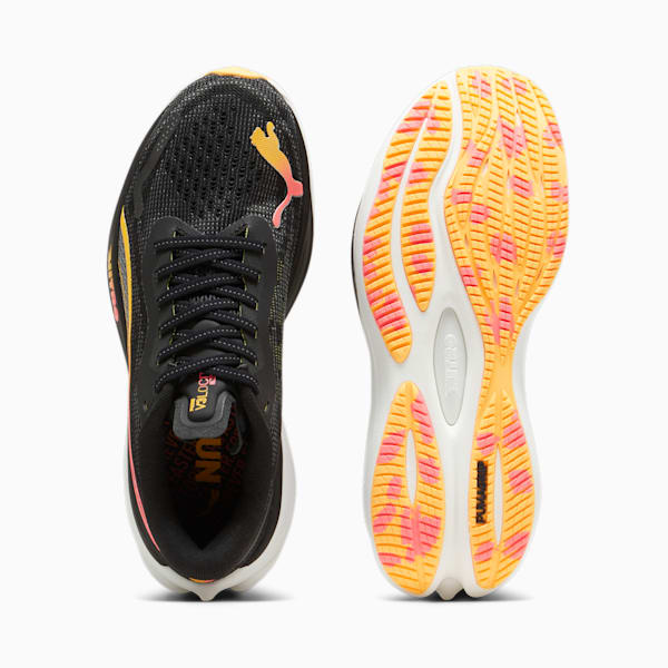 Velocity NITRO™ 3 Women's Running Shoes, PUMA Black-PUMA Silver-Sun Stream, extralarge-AUS