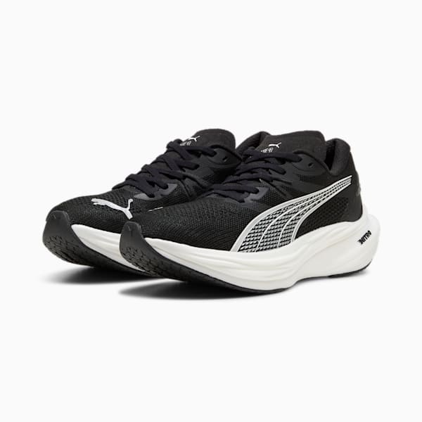 Deviate NITRO™ 3 Men's Road Running Shoes, PUMA Black-PUMA White, extralarge