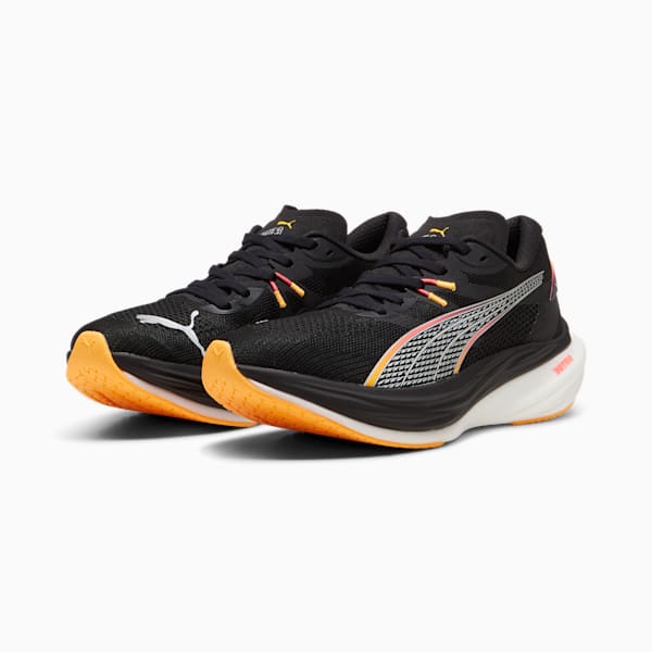 Deviate NITRO™ 3 Men's Running Shoes, PUMA Black-Sun Stream, extralarge