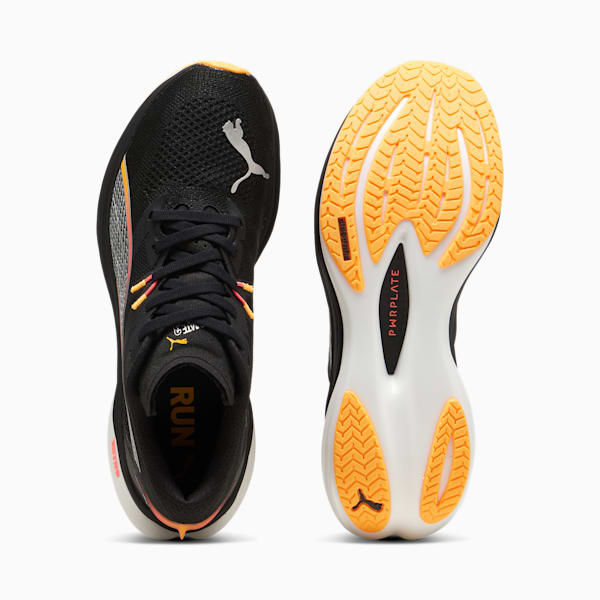 Tenis de running Hombre Deviate NITRO 3, PUMA Black-Sun Stream, extralarge