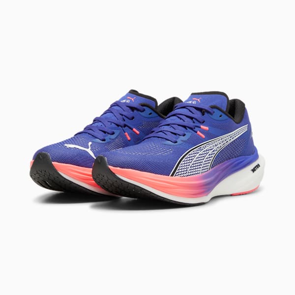 Tenis de running Hombre Deviate NITRO™ 3, Lapis Lazuli-Sunset Glow, extralarge