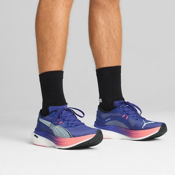 Tenis de running Hombre Deviate NITRO™ 3, Lapis Lazuli-Sunset Glow, extralarge