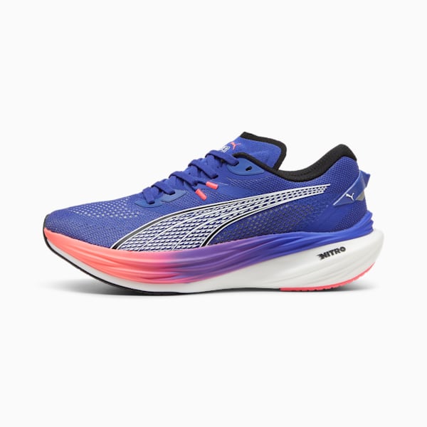 Tenis de running Hombre Deviate NITRO™ 3, Lapis Lazuli-Sunset Glow, extralarge