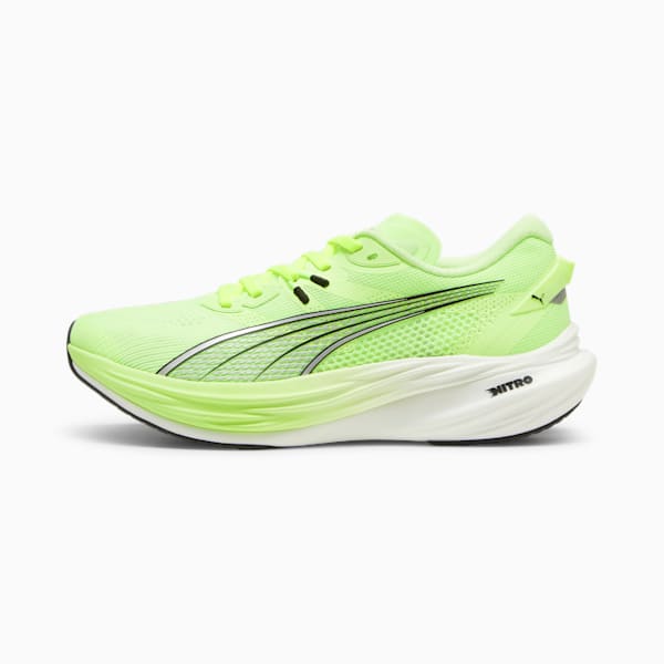 Tenis de running Hombre Deviate NITRO 3, Fizzy Apple-PUMA Silver, extralarge