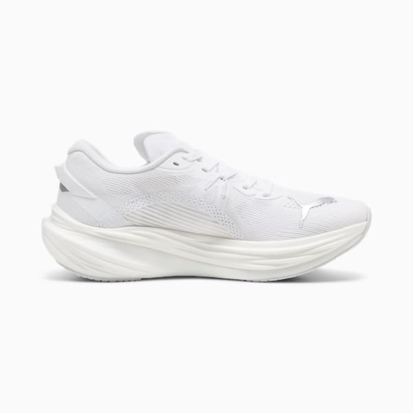 Deviate NITRO™ 3 Men's Road Running Shoes, PUMA White-Feather Gray-PUMA Silver, extralarge