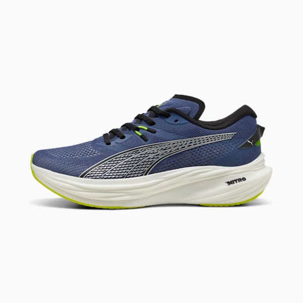 Deviate NITRO™ 3 Men's Road Running Shoes, Blue Crystal-PUMA Black, extralarge