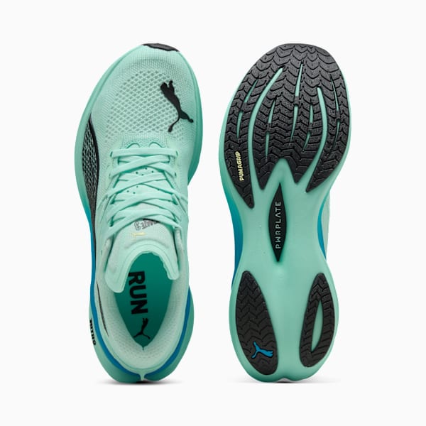 Deviate NITRO™ 3 Men's Road Running Shoes, Mint Melt-Speed Blue, extralarge