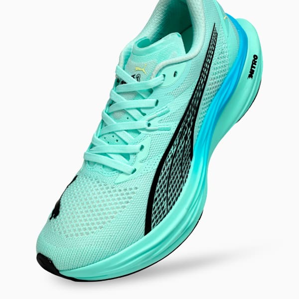 Deviate NITRO™ 3 Men's Running Shoes, Mint Melt-Speed Blue, extralarge-IND