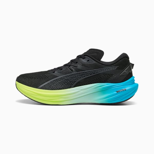 Tenis de running Hombre Deviate NITRO 3, PUMA Black-Speed Blue, extralarge