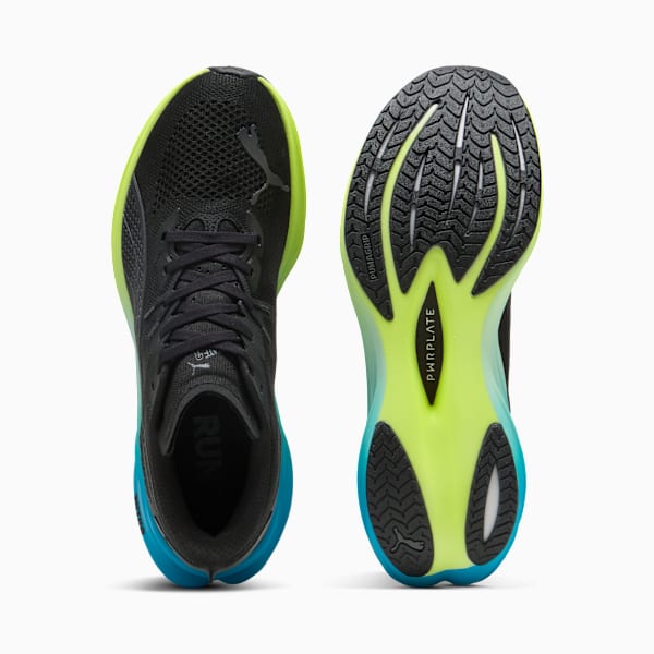 Deviate NITRO™ 3 Men's Road Running Shoes, PUMA Black-Speed Blue, extralarge