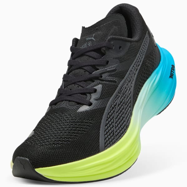 Tenis de running Hombre Deviate NITRO 3, PUMA Black-Speed Blue, extralarge