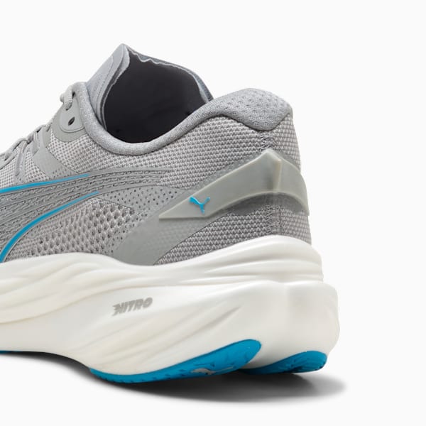 Tenis de running Hombre Deviate NITRO 3, Gray Echo-Speed Blue, extralarge