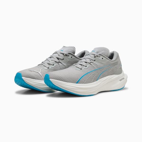 Deviate NITRO™ 3 Men's Road Running Shoes, Gray Echo-Speed Blue, extralarge