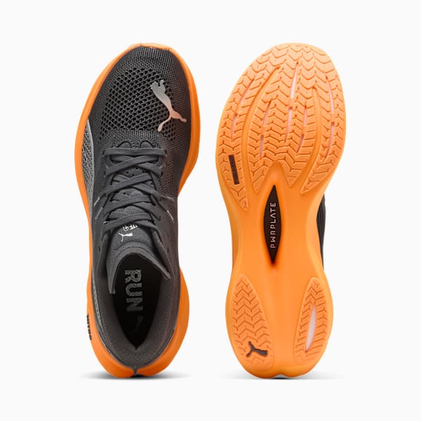 Tenis de running para hombre Deviate NITRO™ 3, Dusky Gray-Heat Fire, extralarge
