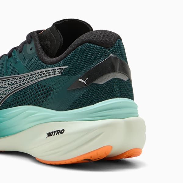 Tenis de running para hombre Deviate NITRO™ 3, Green Terrain-Heat Fire, extralarge