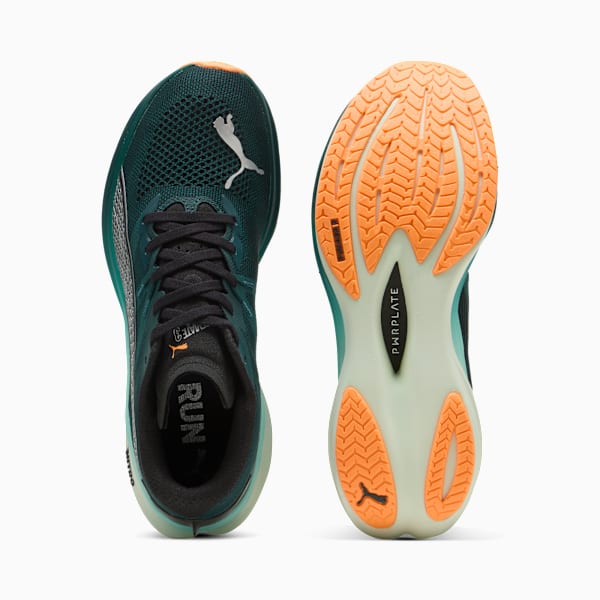 Tenis de running para hombre Deviate NITRO™ 3, Green Terrain-Heat Fire, extralarge