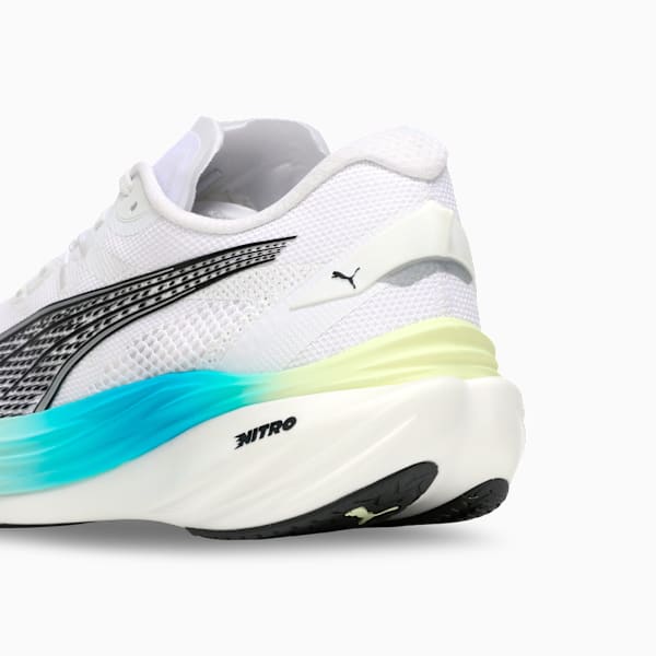 Deviate NITRO™ 3 Men's Running Shoes, PUMA White-Mint Melt, extralarge-IND