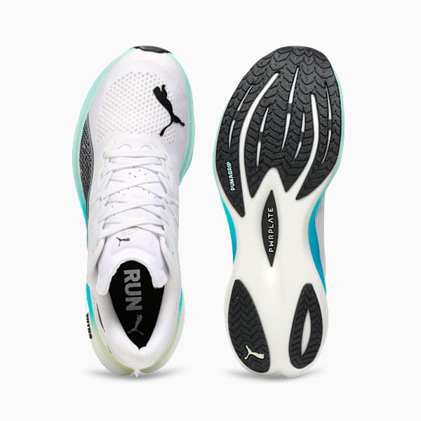 Deviate NITRO™ 3 Men's Running Shoes, PUMA White-Mint Melt, extralarge-IND