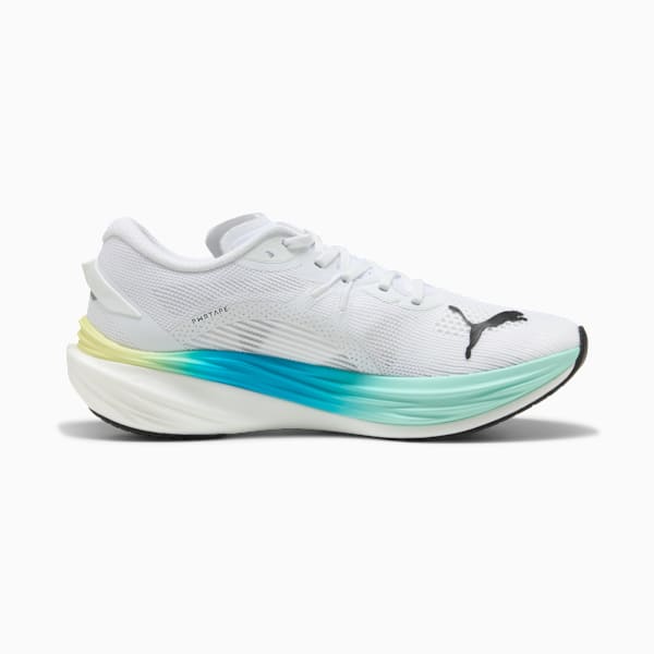 Deviate NITRO™ 3 Men's Road Running Shoes, PUMA White-Mint Melt, extralarge
