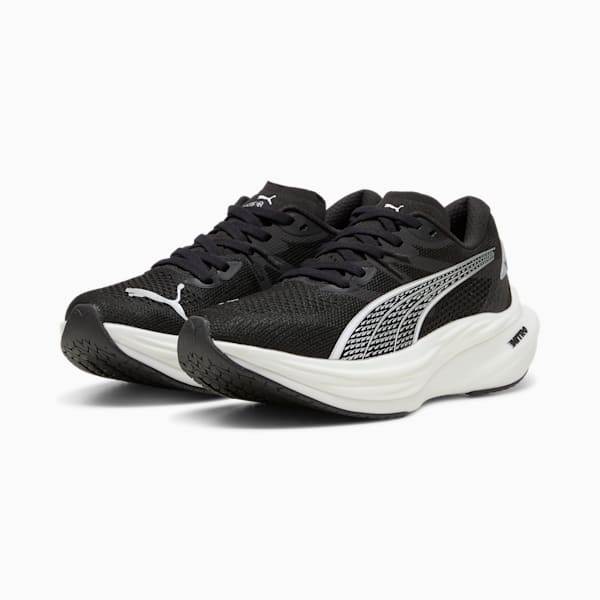 Deviate NITRO™ 3 Women's Running Shoes, PUMA Black-PUMA White-PUMA Silver, extralarge