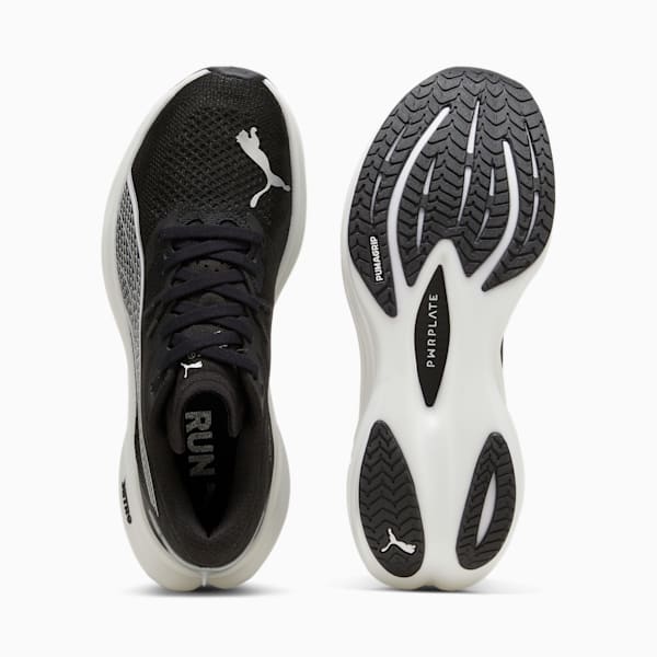Tenis de running Mujer Deviate NITRO 3, PUMA Black-PUMA White-PUMA Silver, extralarge
