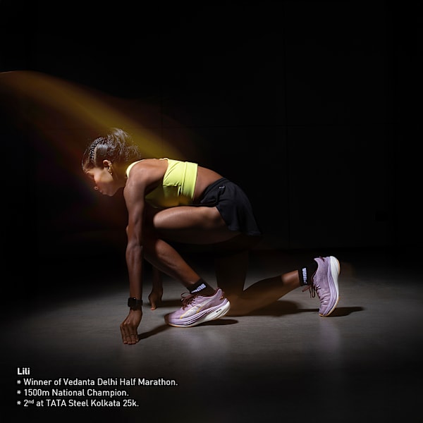 Deviate NITRO™ 3 Women's Running Shoes, Pale Plum-Midnight Plum-Sun Stream, extralarge-IND