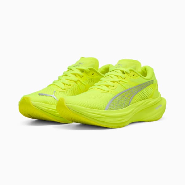 Deviate NITRO™ 3 Women's Running Shoes, Yellow Alert-PUMA Silver, extralarge