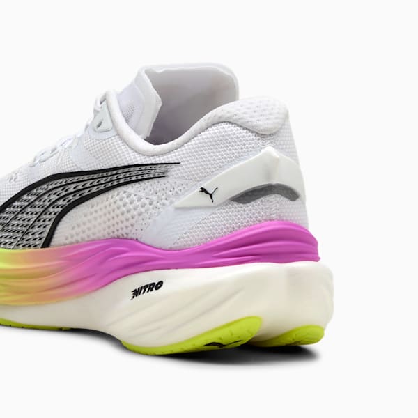 Deviate NITRO™ 3 Women's Running Shoes, PUMA White-Pure Magenta, extralarge