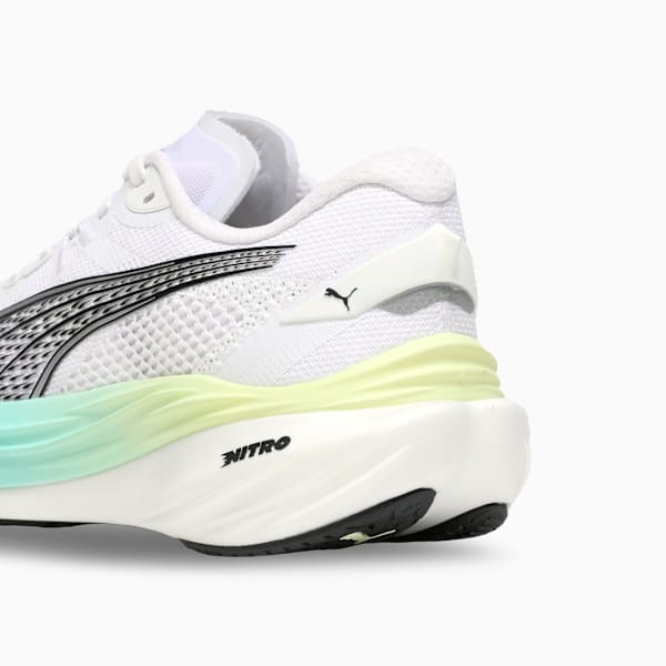 Deviate NITRO™ 3 Women's Running Shoes, PUMA White-Mint Melt, extralarge-IND
